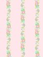 Floral Stripe  Wallpaper by Barbie™ - Piggy Bank Green on Sale