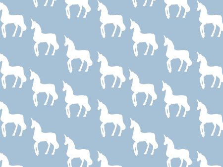 Unicorns  Wallpaper by Barbie™ - Blue on Sale