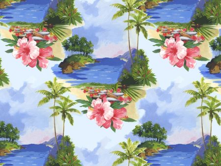 Tropical Barbie™  Wallpaper by Barbie™ - Hawaiian Island Multi Online Sale