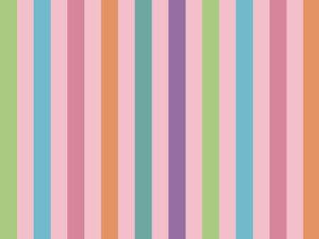 Bend and Snap Stripe  Wallpaper by Barbie™ - Pink Fashion