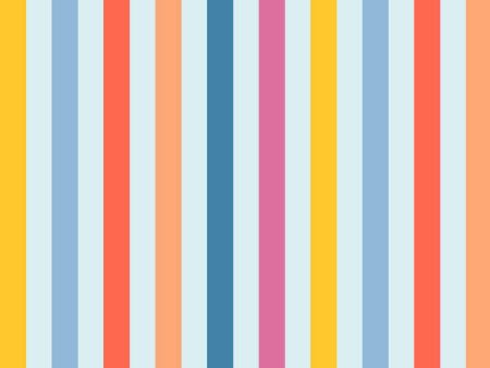 Bend and Snap Stripe  Wallpaper by Barbie™ - Pale Blue Online Hot Sale