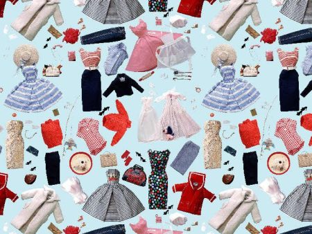 Vintage Accessories  Wallpaper by Barbie™ - Sky For Cheap