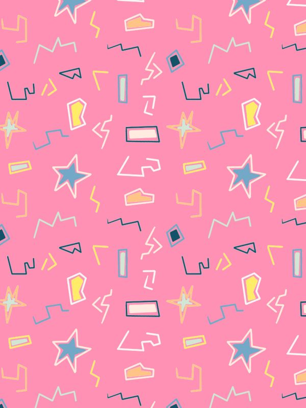 Barbie™ Dreamhouse Doodle  Wallpaper by Barbie™ - Pink For Cheap