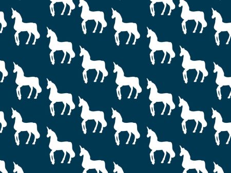 Unicorns  Wallpaper by Barbie™ - Navy Online Hot Sale