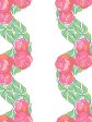 Groovy Floral Stripe  Wallpaper by Barbie™ - Berry Supply