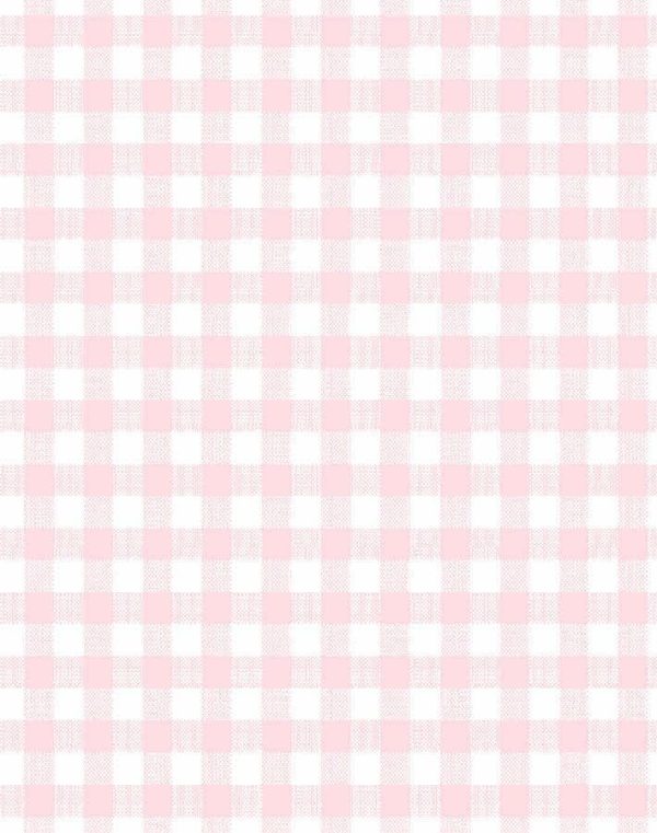 Barbie™ Gingham  Wallpaper by Barbie™ - Ballet Slipper Hot on Sale