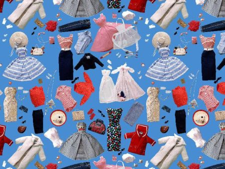 Vintage Accessories  Wallpaper by Barbie™ - Cerulean Supply