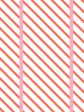 Barbie™ Dreamhouse Stripes  Wallpaper by Barbie™ - Persimmon Pink For Sale