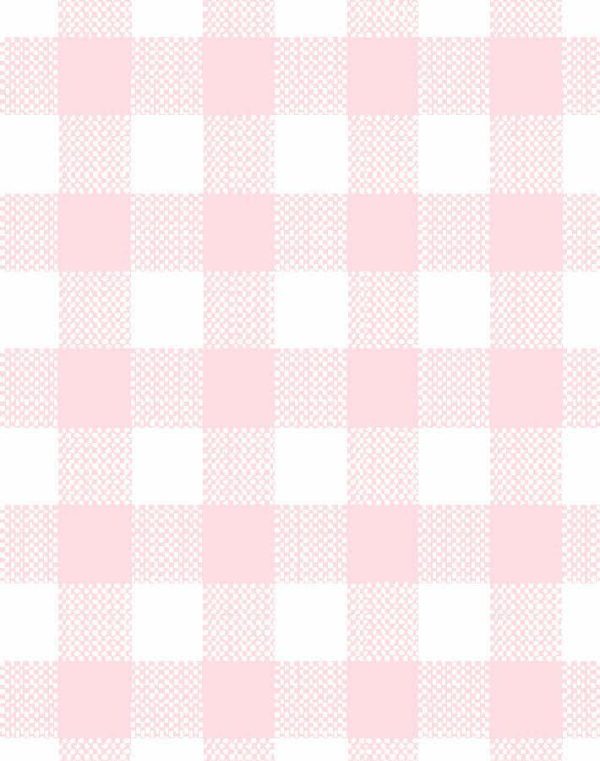 Barbie™ Gingham  Wallpaper by Barbie™ - Ballet Slipper Hot on Sale