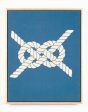 Sailor’s Knot  By Nathan Turner on Natural Canvas Framed Art Online now