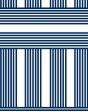 Roman Holiday Grid  Wallpaper by Barbie™ - Navy For Discount