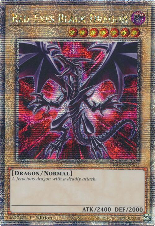 Red-Eyes Black Dragon (Quarter Century Secret Rare) [RA03-EN081] Quarter Century Secret Rare Supply