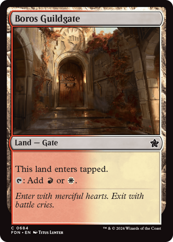 Boros Guildgate [Foundations] Online