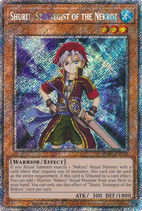 Shurit, Strategist of the Nekroz (Platinum Secret Rare) [RA03-EN259] Platinum Secret Rare Supply