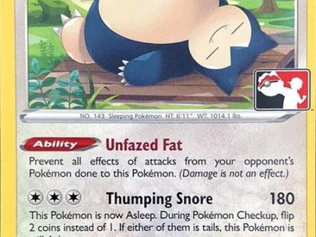 Snorlax (143 196) [Prize Pack Series Three] Online Hot Sale