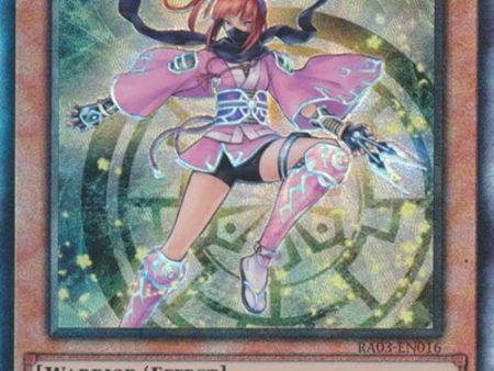 Secret Six Samurai - Hatsume (UTR) [RA03-EN016] Prismatic Ultimate Rare Cheap