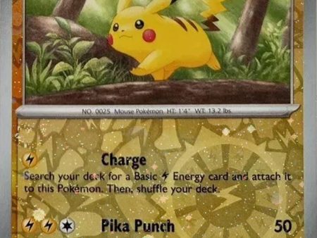 Pikachu (025 165) (Cosmos Holo) (Costco Exclusive) [Miscellaneous Cards] Cheap